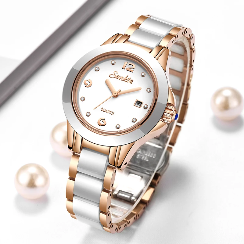 Luxury Watch In Usa - Sunkta mode Quartz pour Femme Montre
