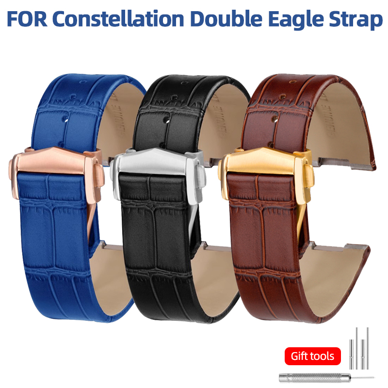 Omega Watch Constellation - Pour Omega Constellation Bracelet en cuir
