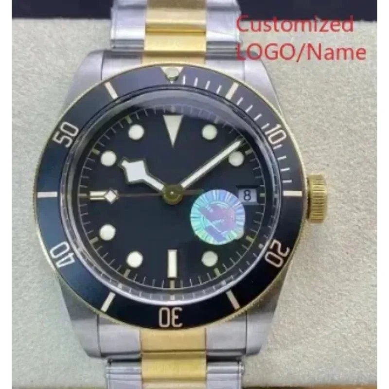 Luxury Watch Gold And Black - Montre personnalisée A11 Store, montres mécaniques