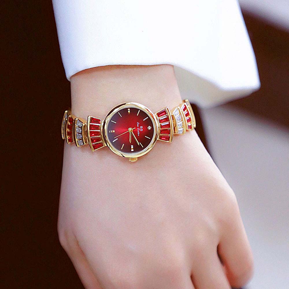 Luxury Watch Gold And Black - Montres pour femmes de haute qualité