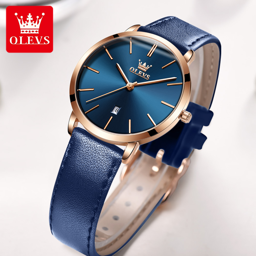 OLEVS mode Ultra mince femmes  - Luxury Watch Leather Strap avis et prix