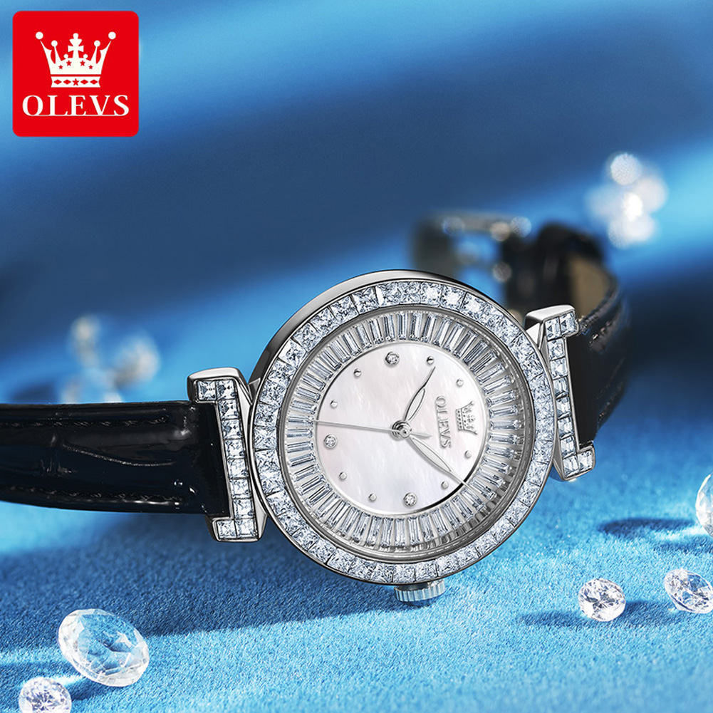 Montres pour femmes OLEVS 9983 - Luxury Watch Leather Strap avis et prix
