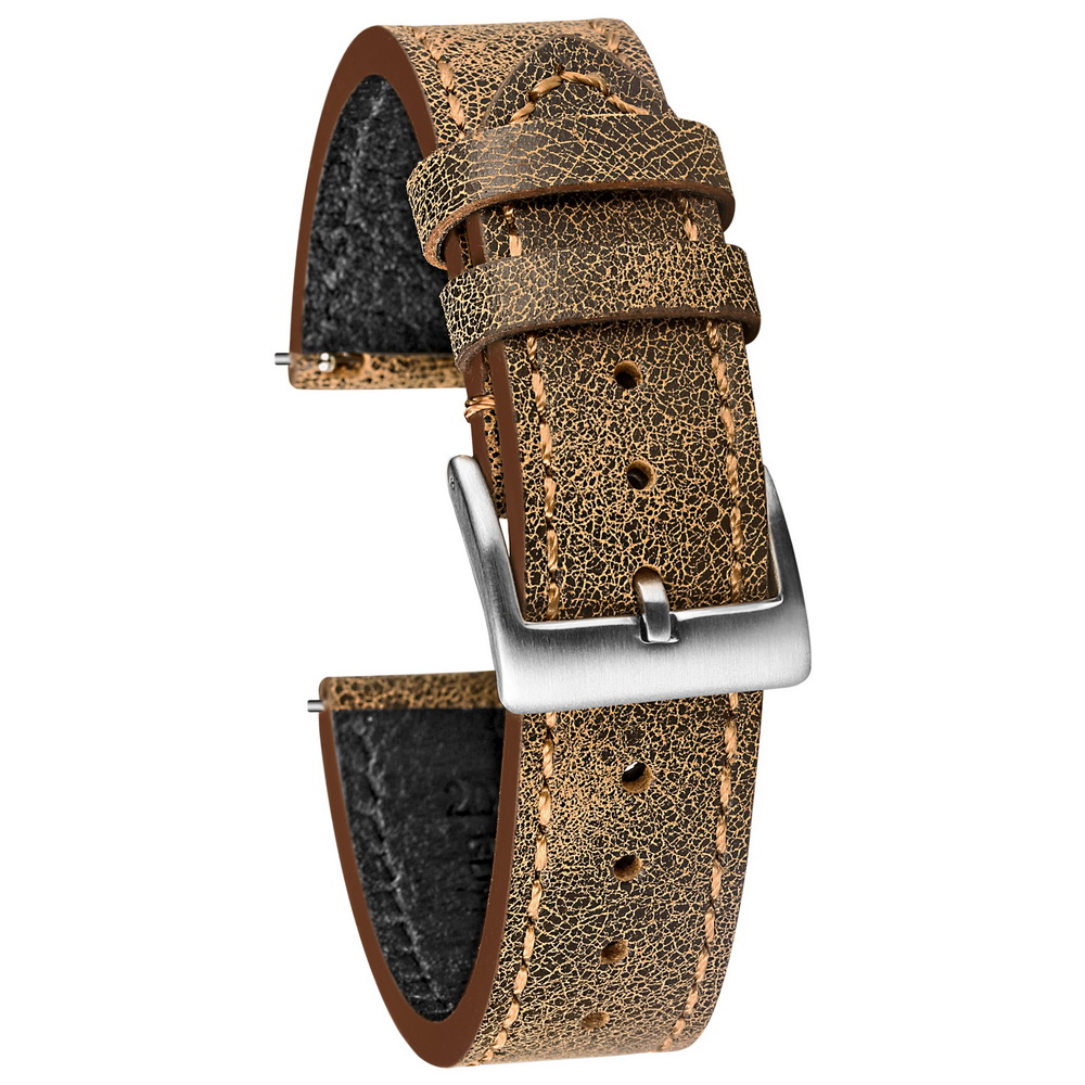 Hemsut-Bracelets de Montre en  - Luxury Watch Leather Strap avis et prix