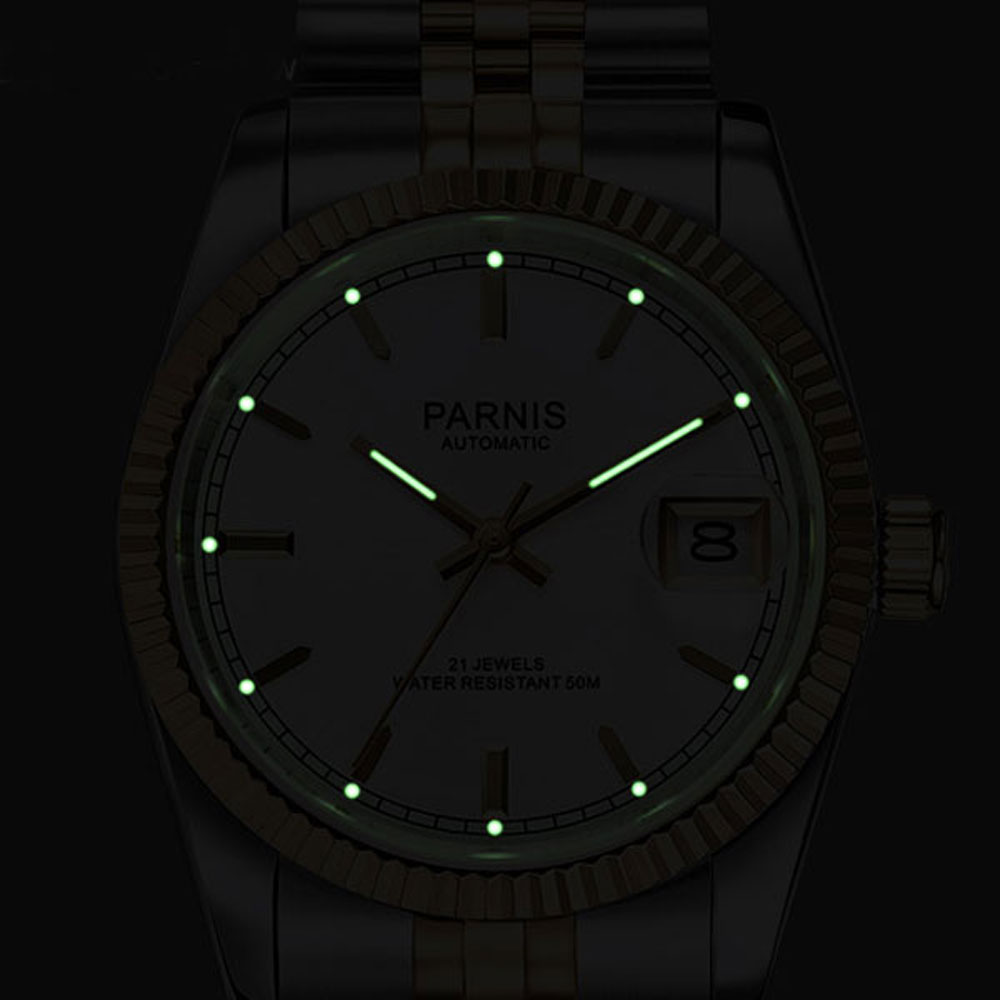 Parnis – montre automatique po - Luxury Watch Gold And Black avis et prix