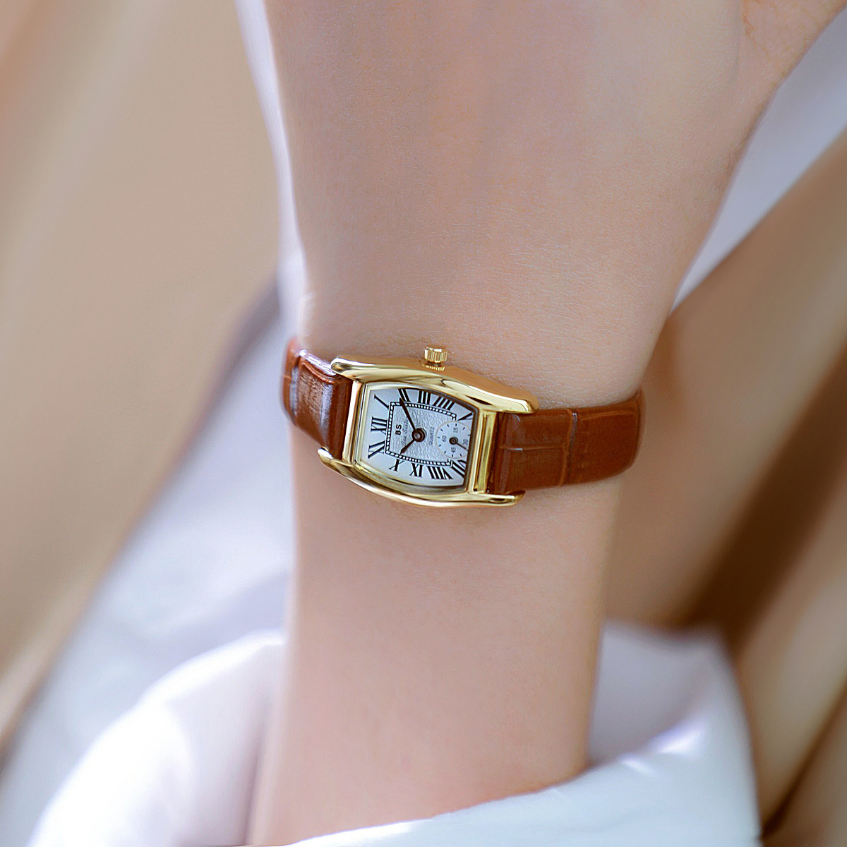 Montre pour femme BS, style ré - Luxury Watch Leather Strap avis et prix