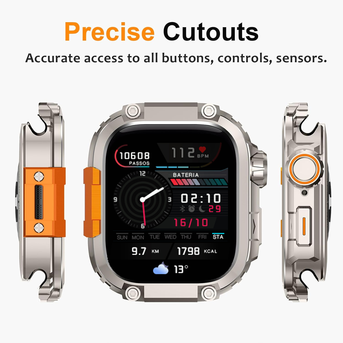 Boîtier en alliage pour Apple  - Luxury Watch Apple avis et prix