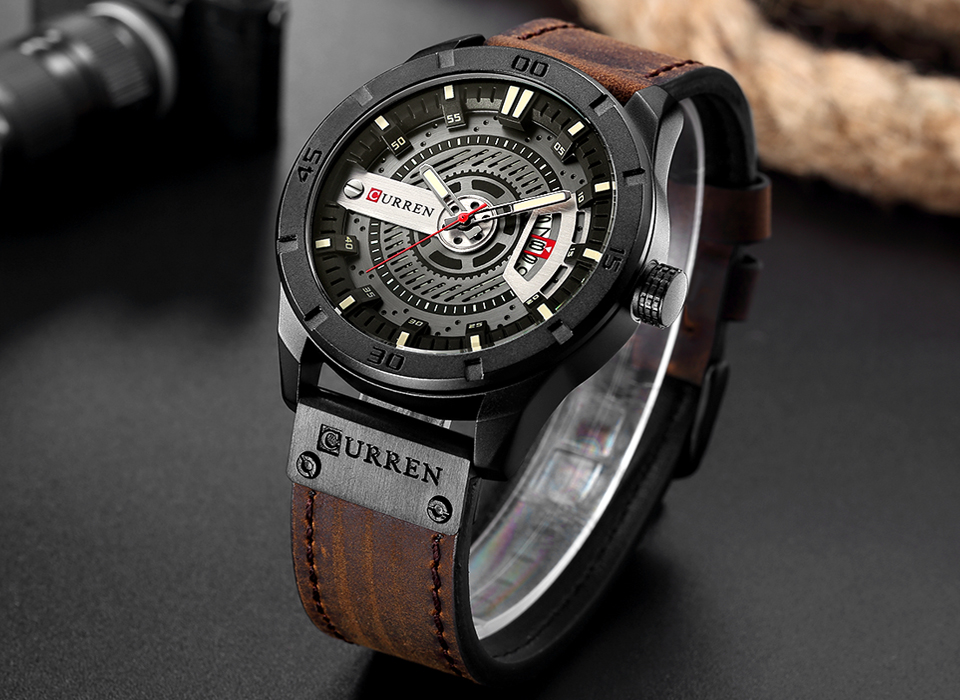 Montre de luxe marque CURREN h - Luxury Watch Apple avis et prix
