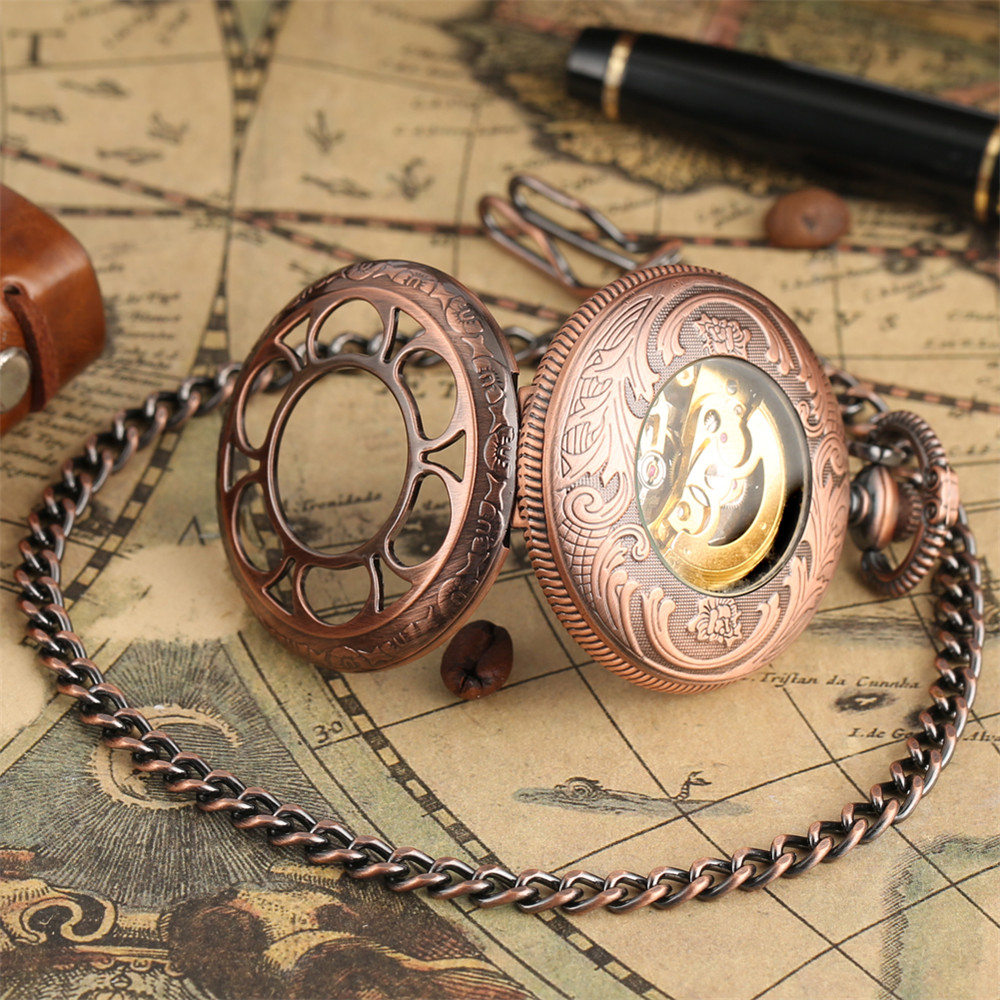 Montre de poche mécanique creu - Luxury Watch Gold And Black avis et prix