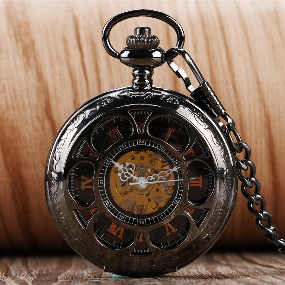 Montre de poche mécanique creu - Luxury Watch Gold And Black avis et prix