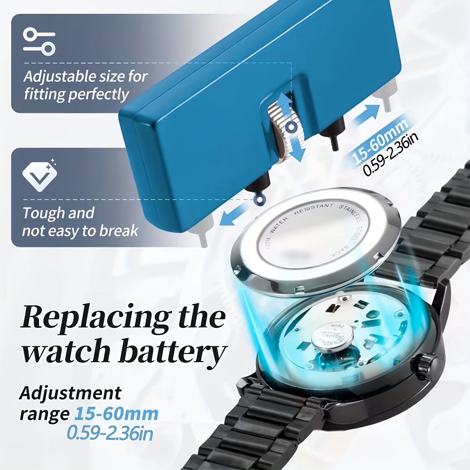 Kit de réparation de montre 26 - Luxury Watch Cleaning Kit avis et prix