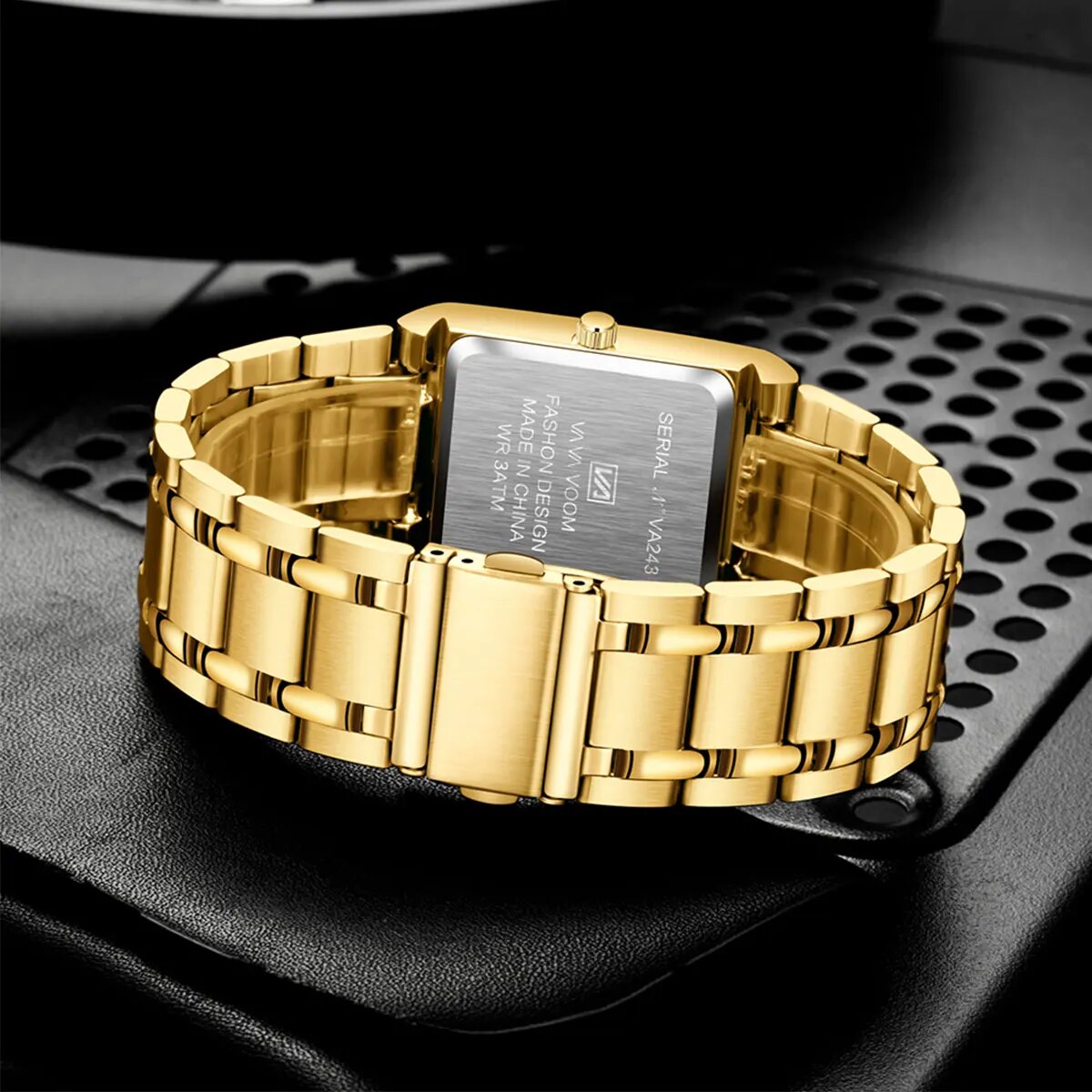 Montre d'affaires pour hommes, - Luxury Watch Gold And Black avis et prix
