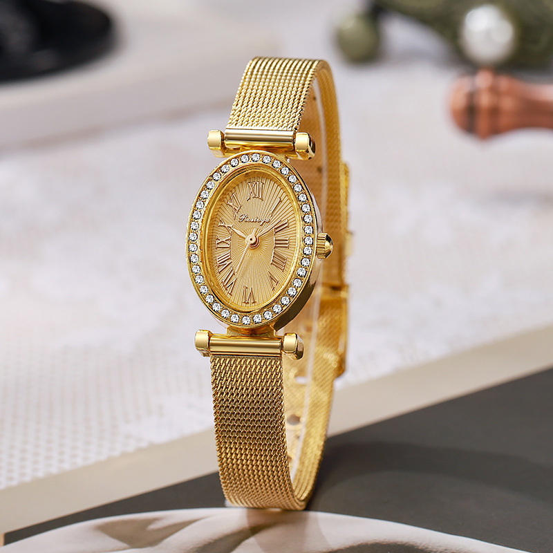 Montre de luxe pour femmes, mo - Luxury Watch Leather Strap avis et prix
